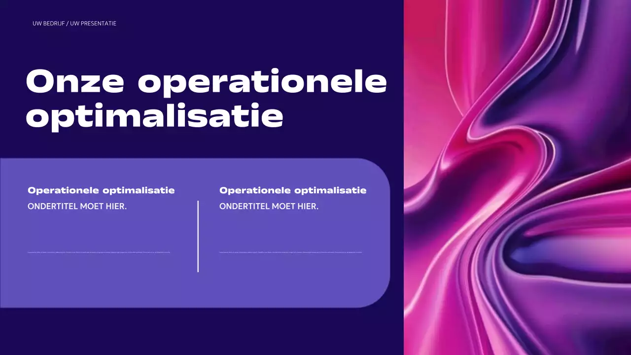 paarse moderne zakelijke presentatie