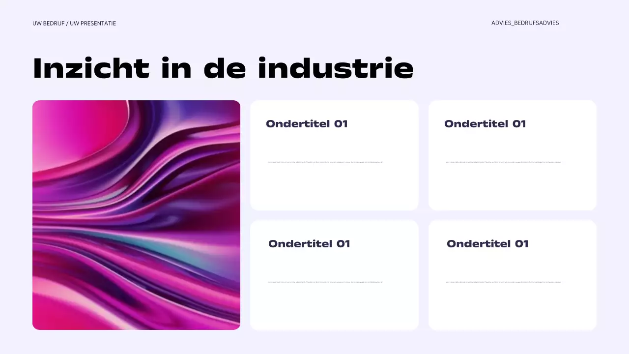 paarse moderne zakelijke presentatie