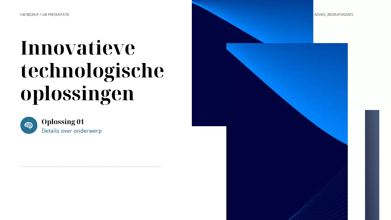 zwarte moderne zakelijke presentatie