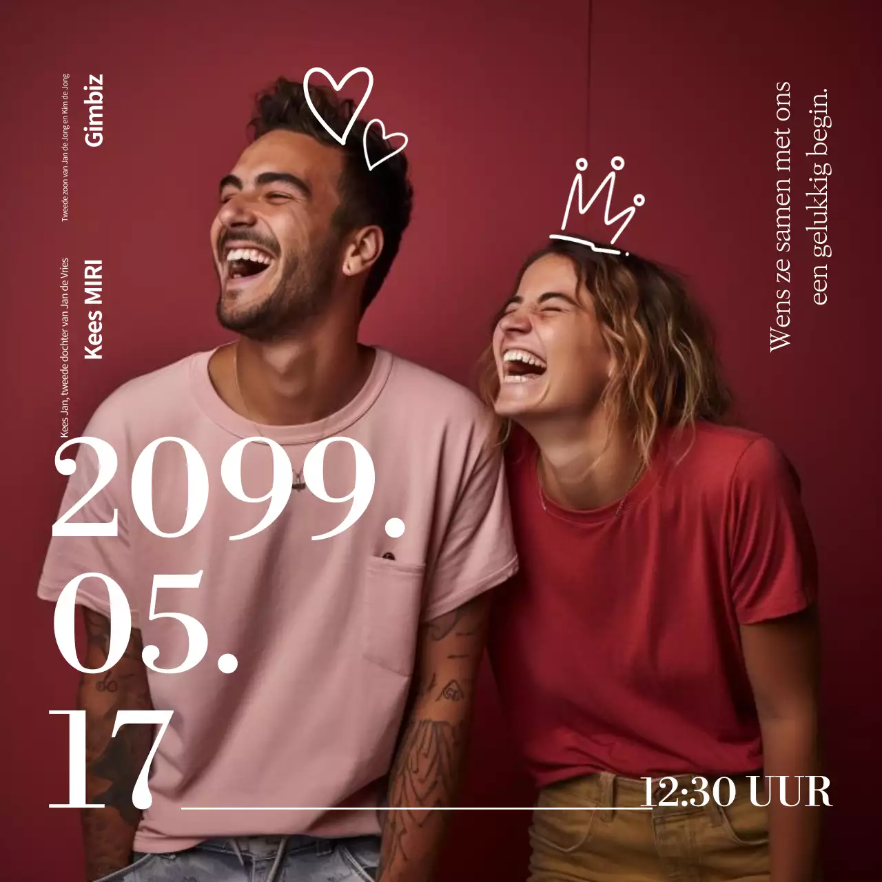 Rood baby schattig herdenkingsfotolijstje