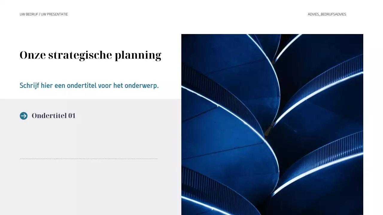 zwarte moderne zakelijke presentatie