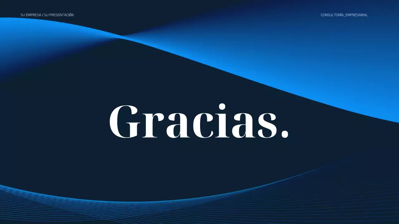 presentación empresarial moderna en negro