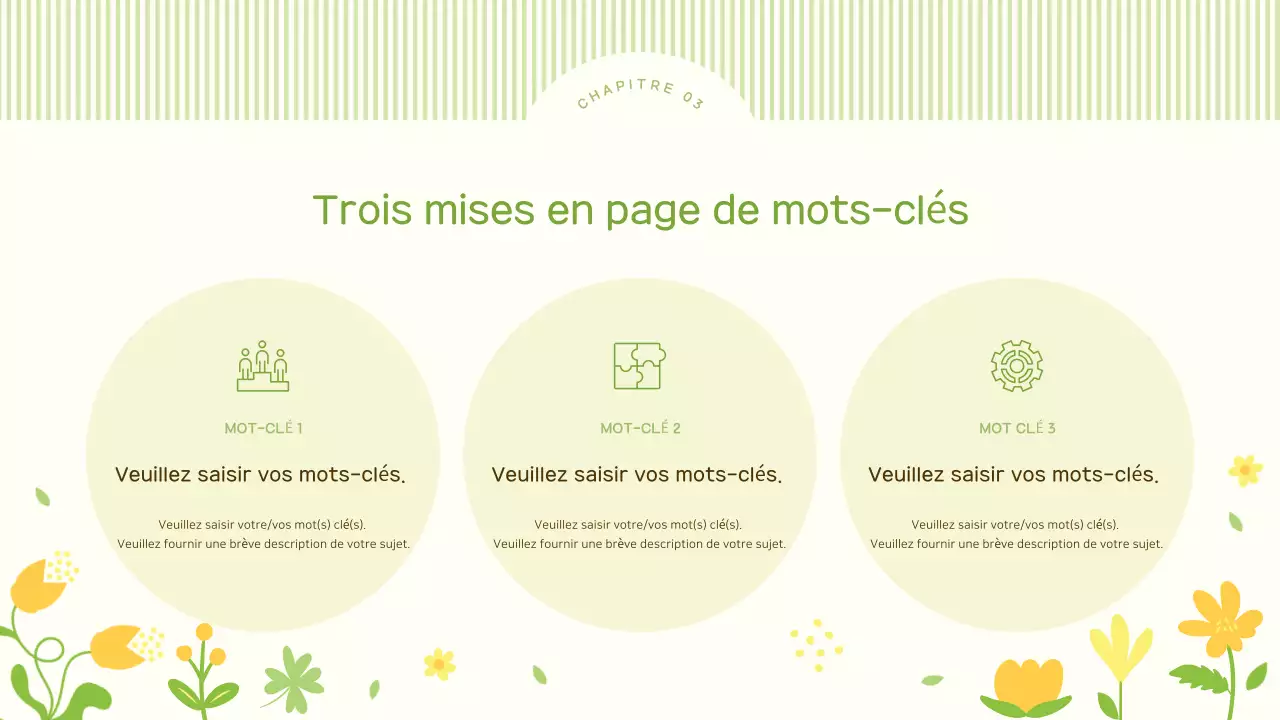 Un joli fond d'écran de fleurs printanières aux tons citron vert et jaune