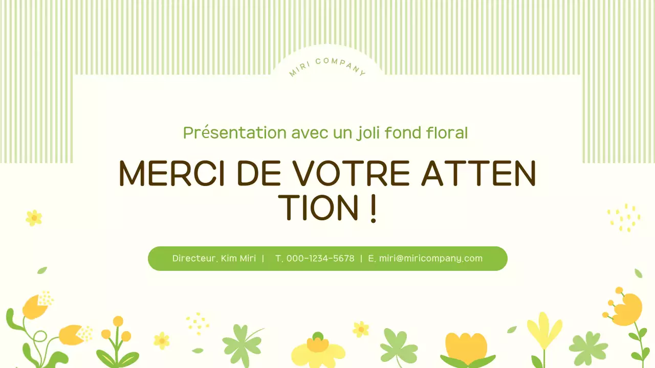 Un joli fond d'écran de fleurs printanières aux tons citron vert et jaune