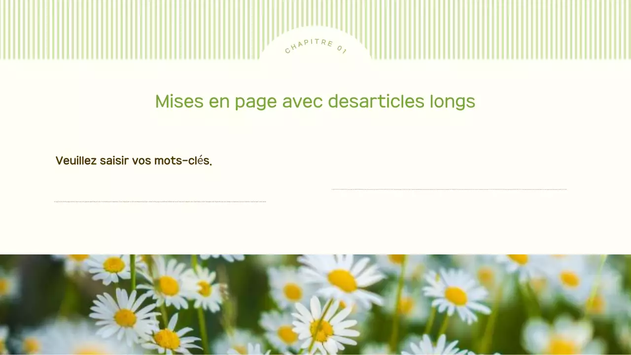 Un joli fond d'écran de fleurs printanières aux tons citron vert et jaune