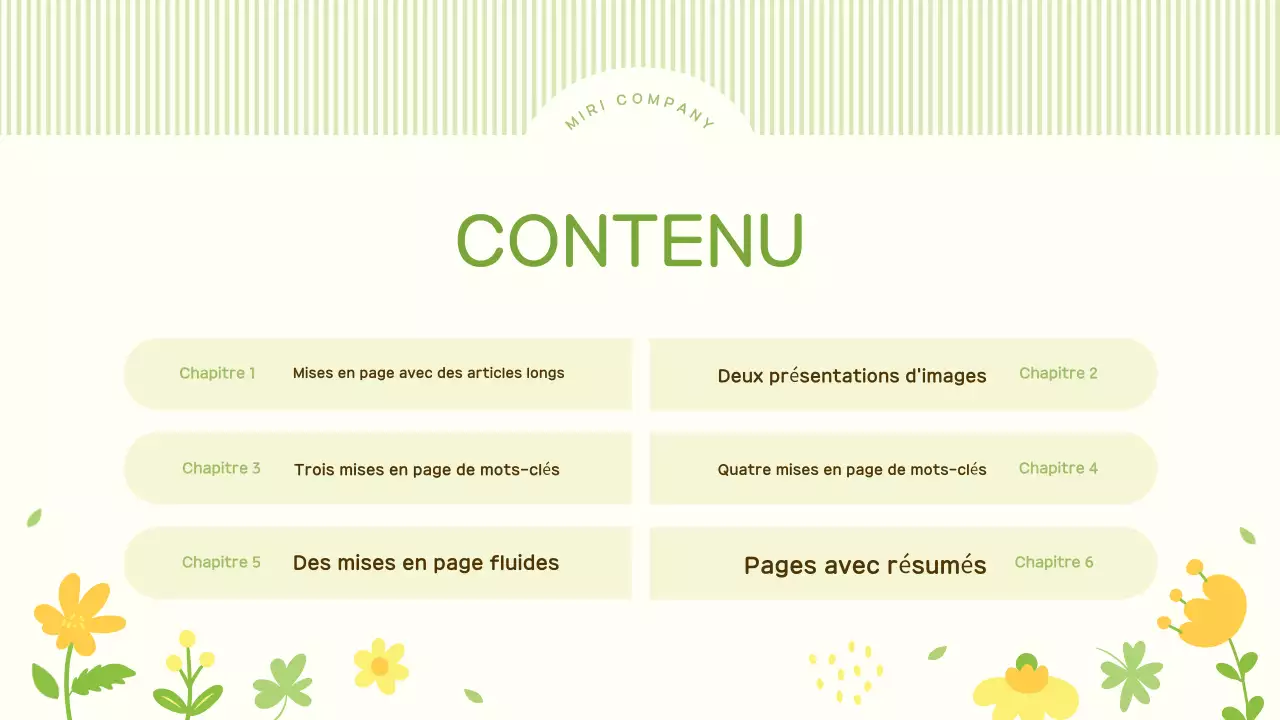 Un joli fond d'écran de fleurs printanières aux tons citron vert et jaune