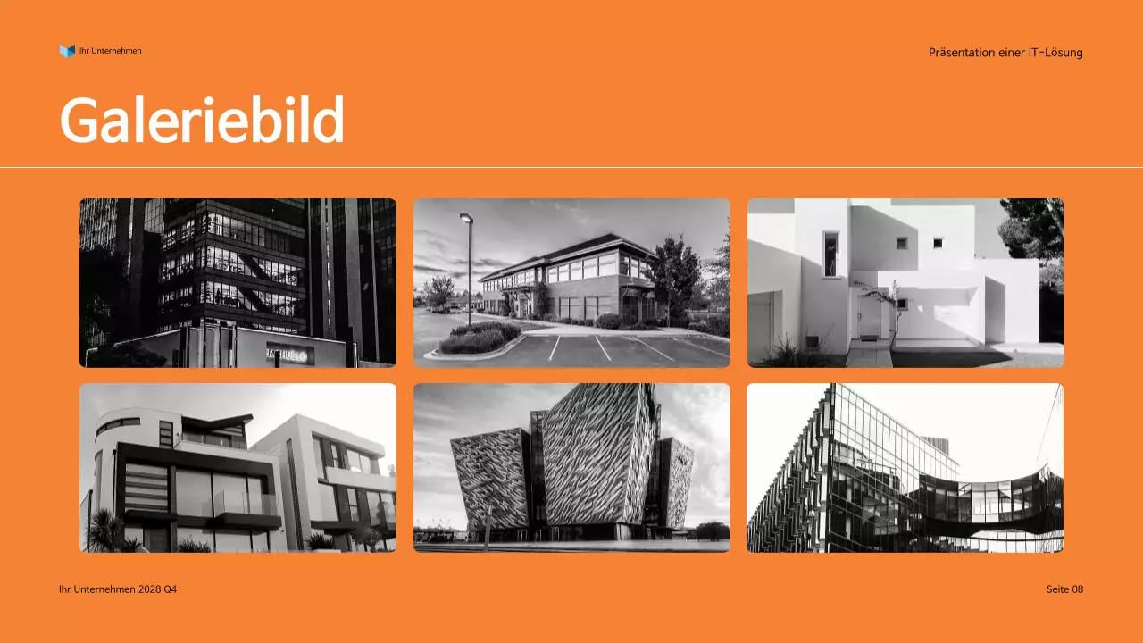 Präsentation der modernen IT-Lösung von Orange