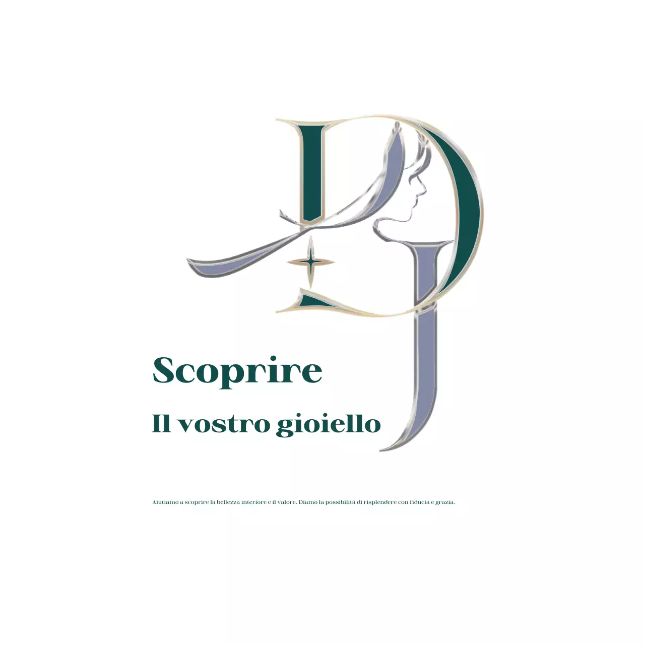 Promozione elegante per dottore in medicina e bellezza Green Gold