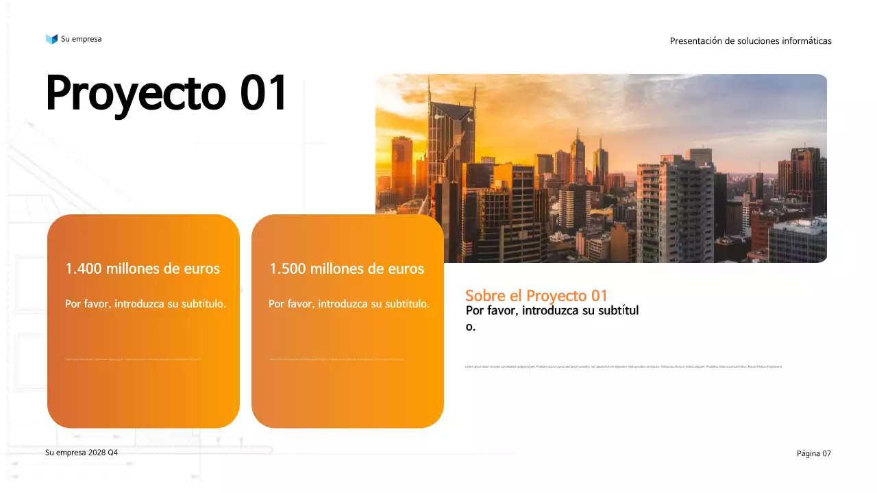 Presentación de la solución de TI moderna de Orange