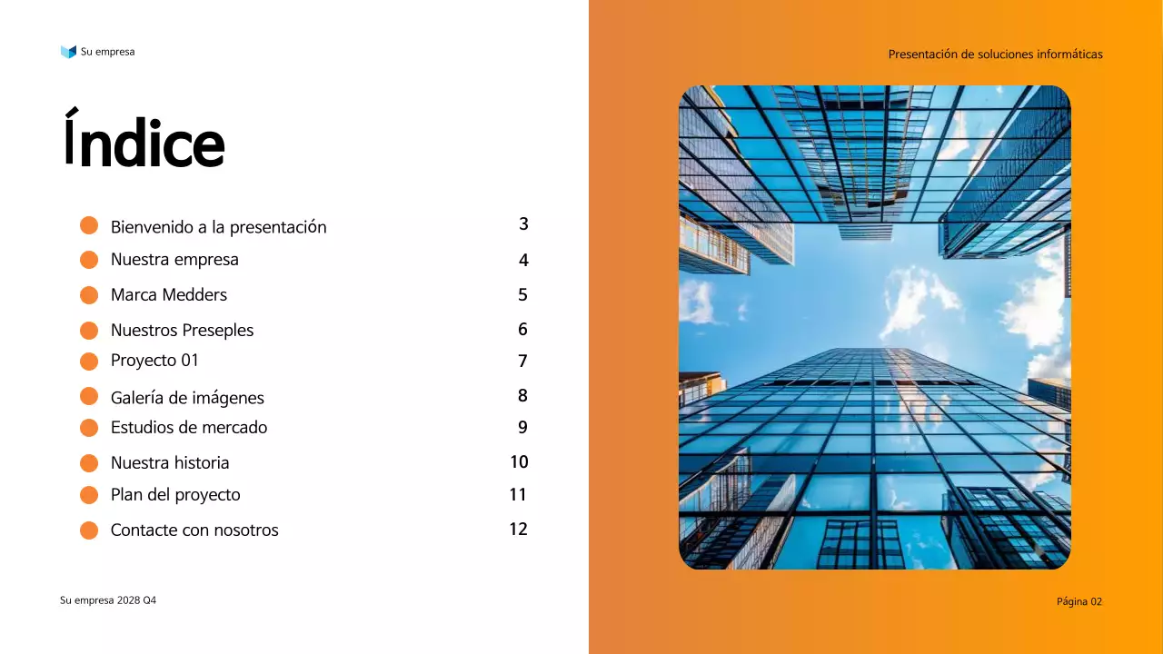 Presentación de la solución de TI moderna de Orange