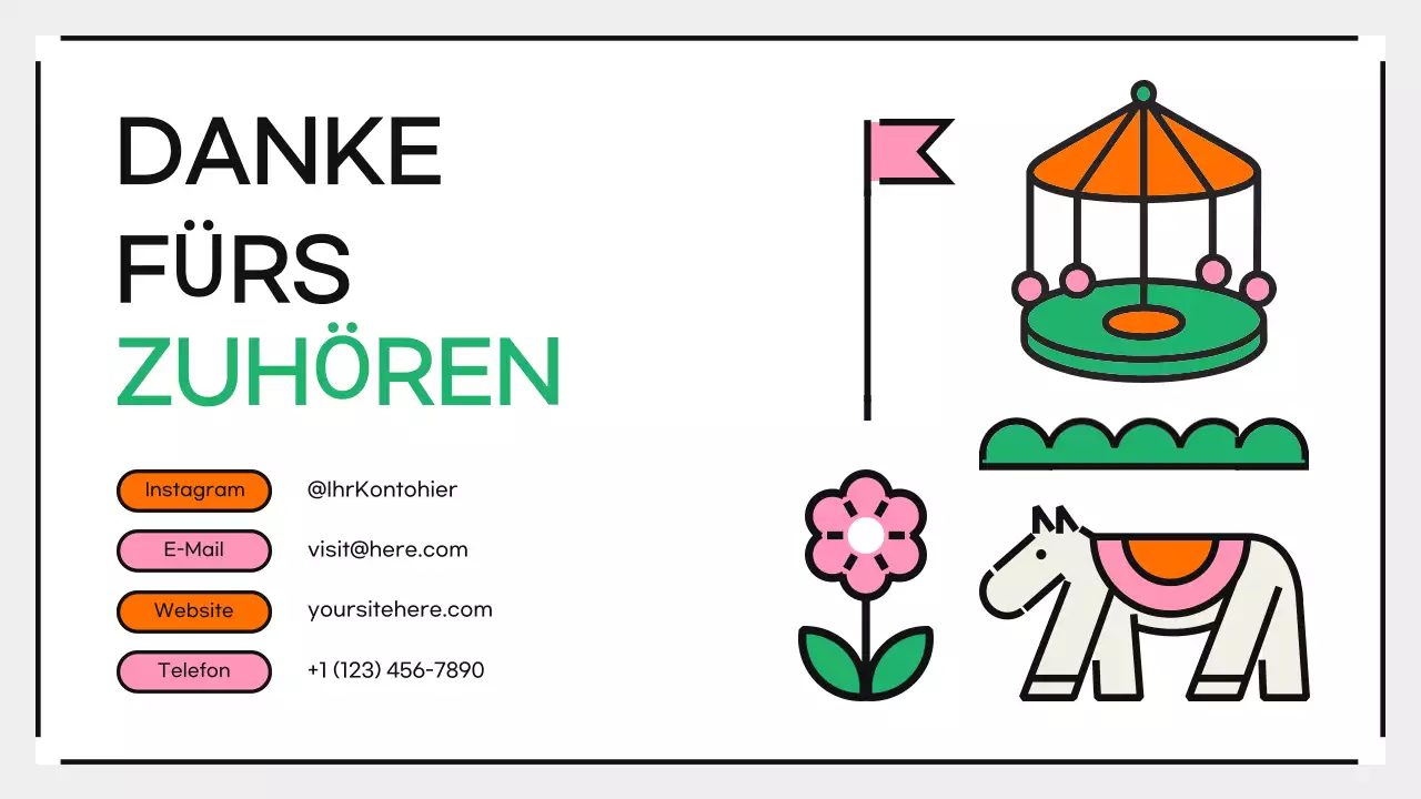 Rosa kreative verspielte Innenraumrenovierung für Kinderzimmer Präsentation