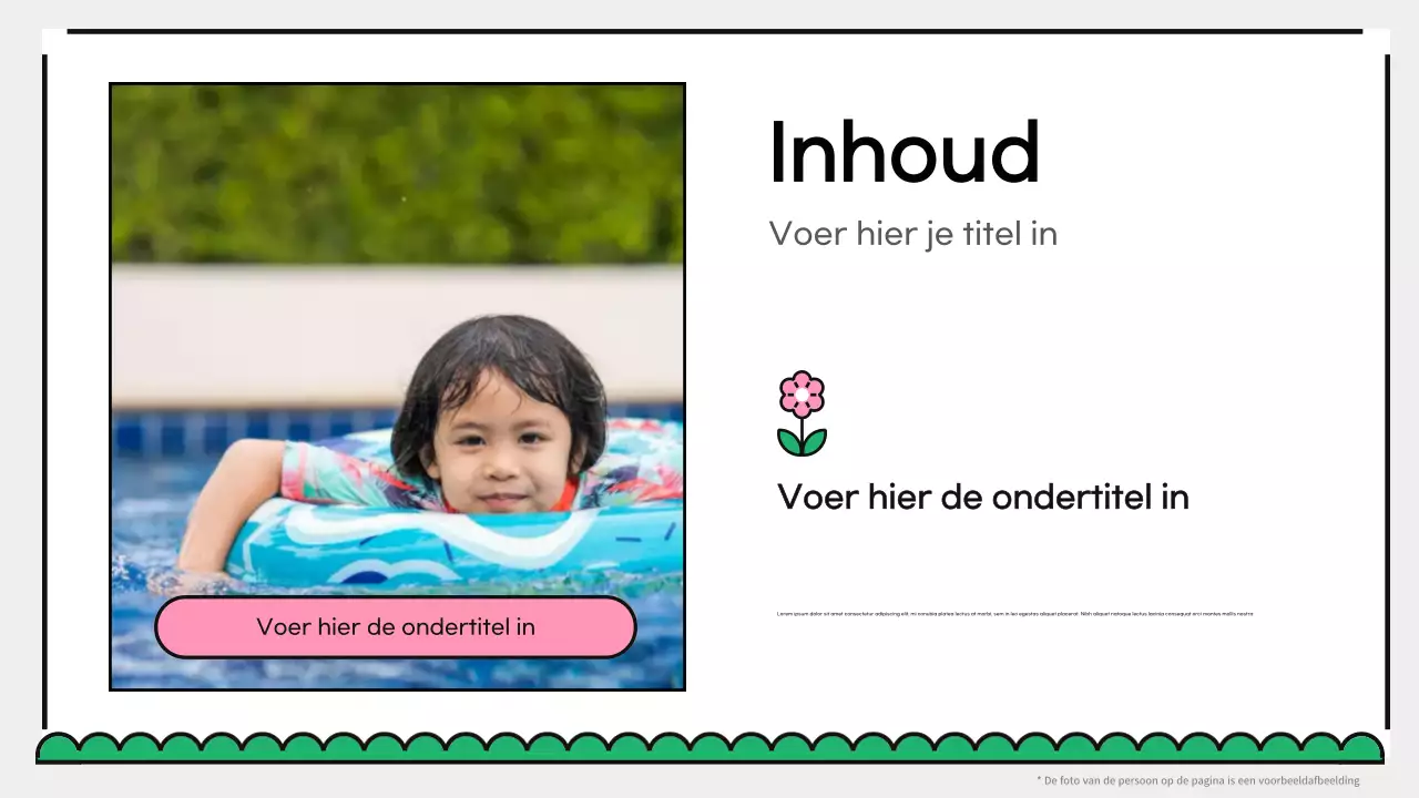 Roze creatieve speelse kinderkamer interieur renovatie presentatie