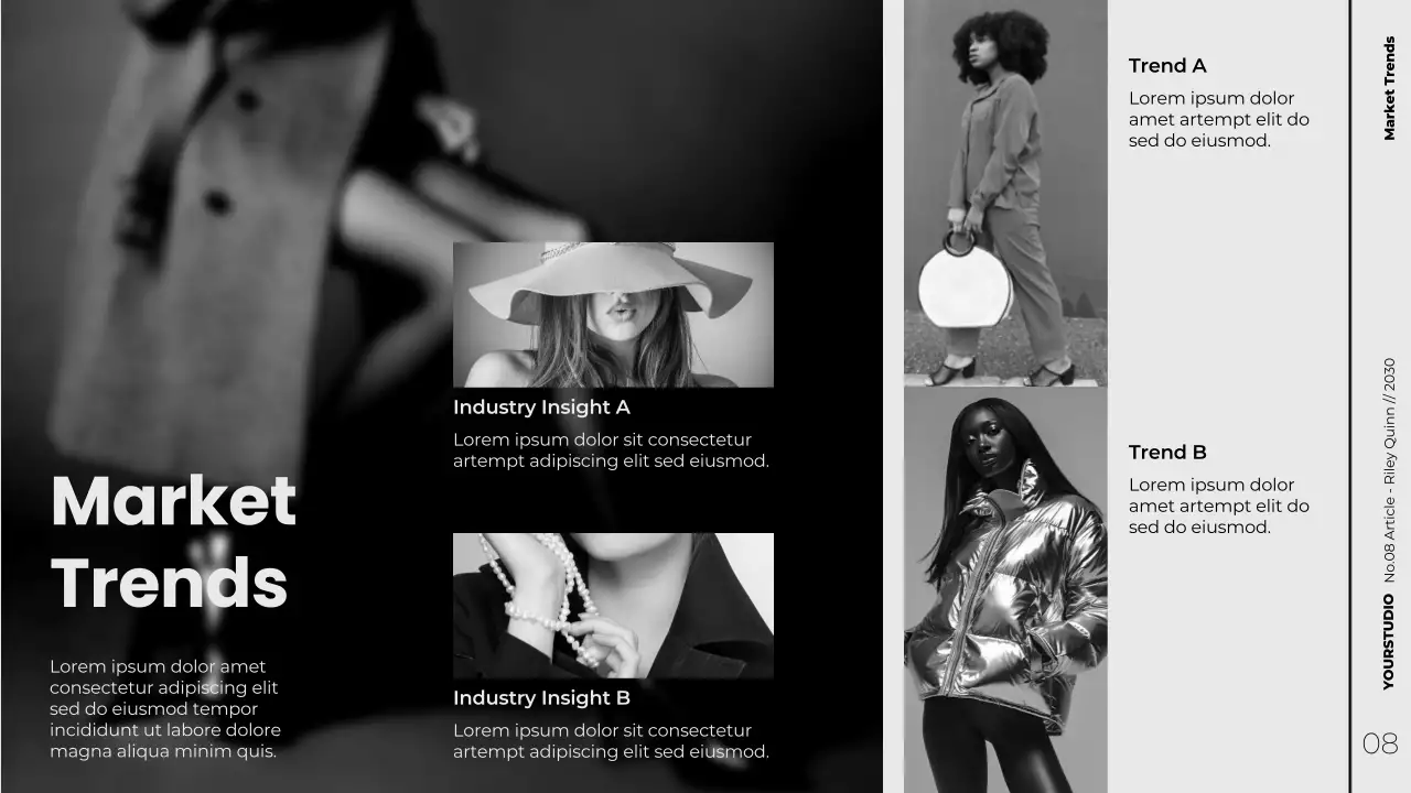 Modern Minimalist Strategic Content Marketing Presentation