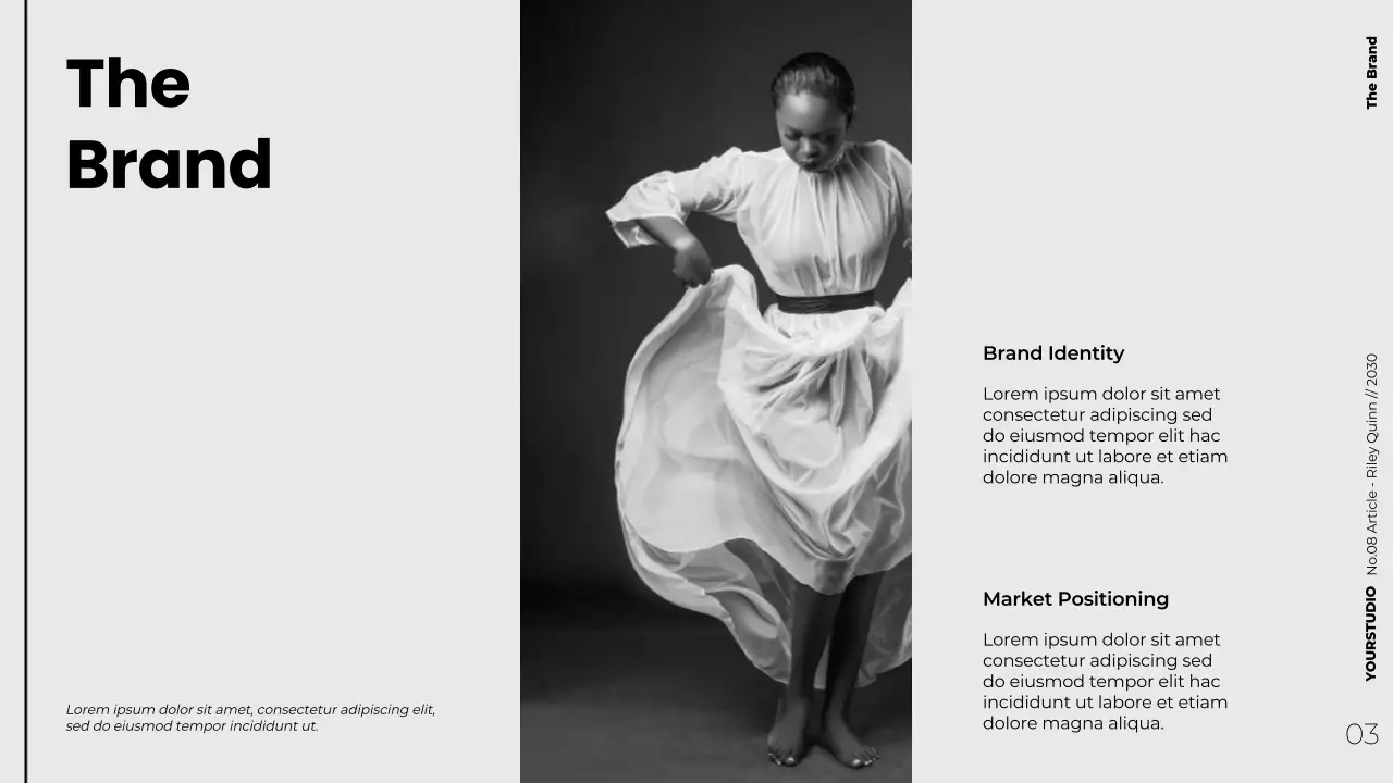 Modern Minimalist Strategic Content Marketing Presentation