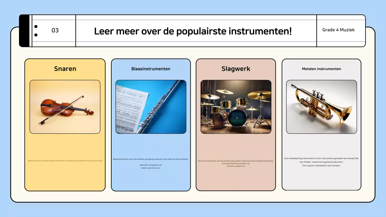 Blue Baby educatieve materialen