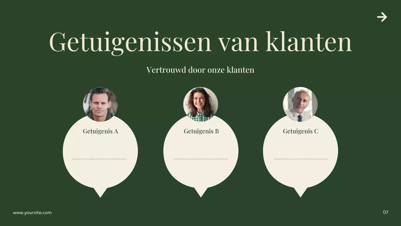 groene moderne reisadvertentie