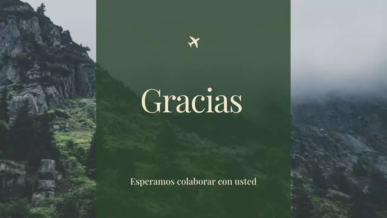 Anuncio de viaje moderno y ecológico