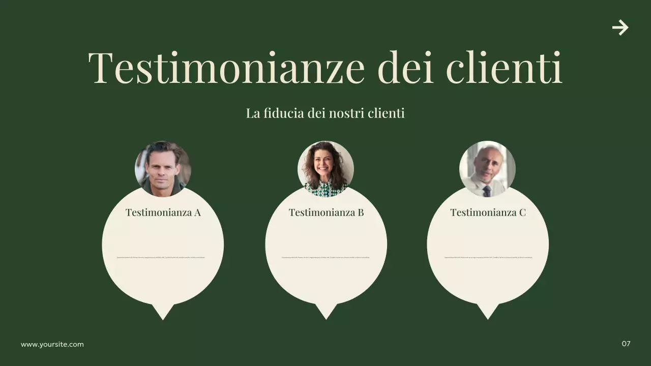 pubblicità di viaggio moderna verde