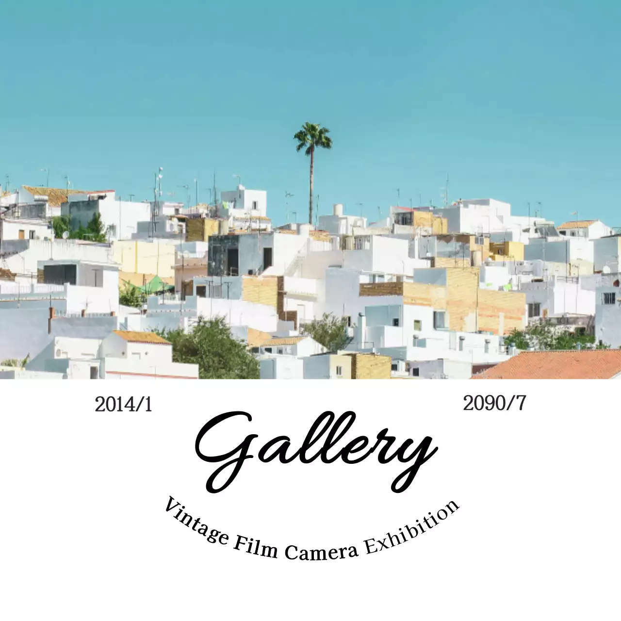 Panduan Pameran Vintage Sky Blue