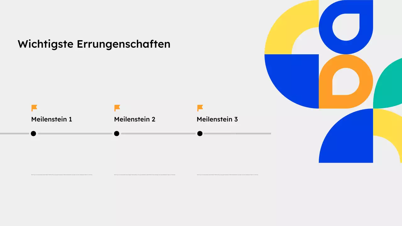 Ankündigung einer modernen Rathauspräsentation