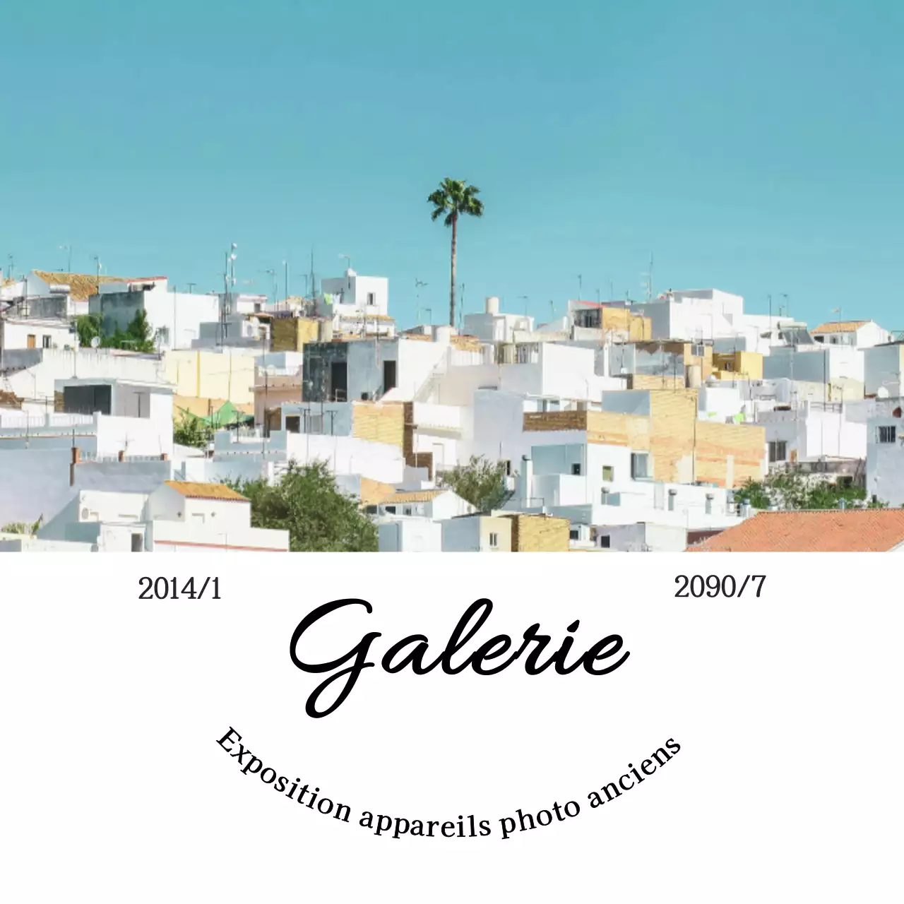 Guide de l'exposition Sky Blue Vintage