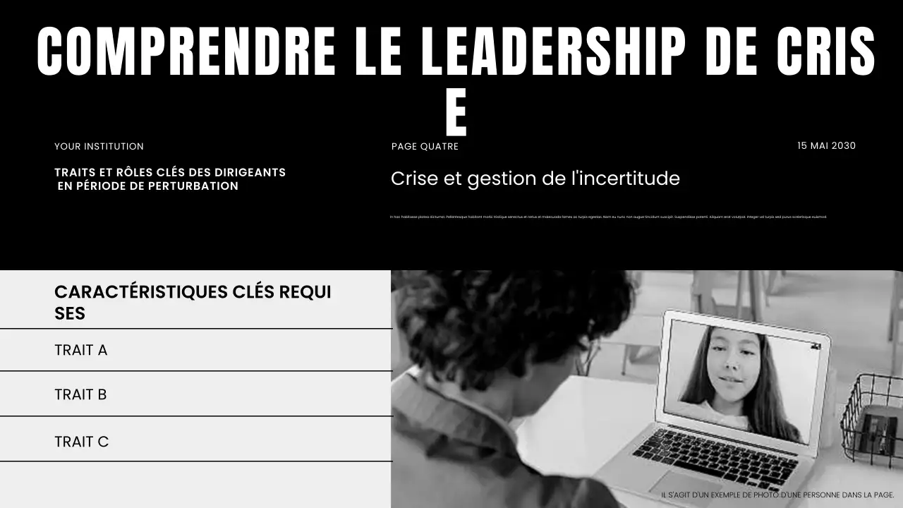 Présentation du webinaire d'entreprise