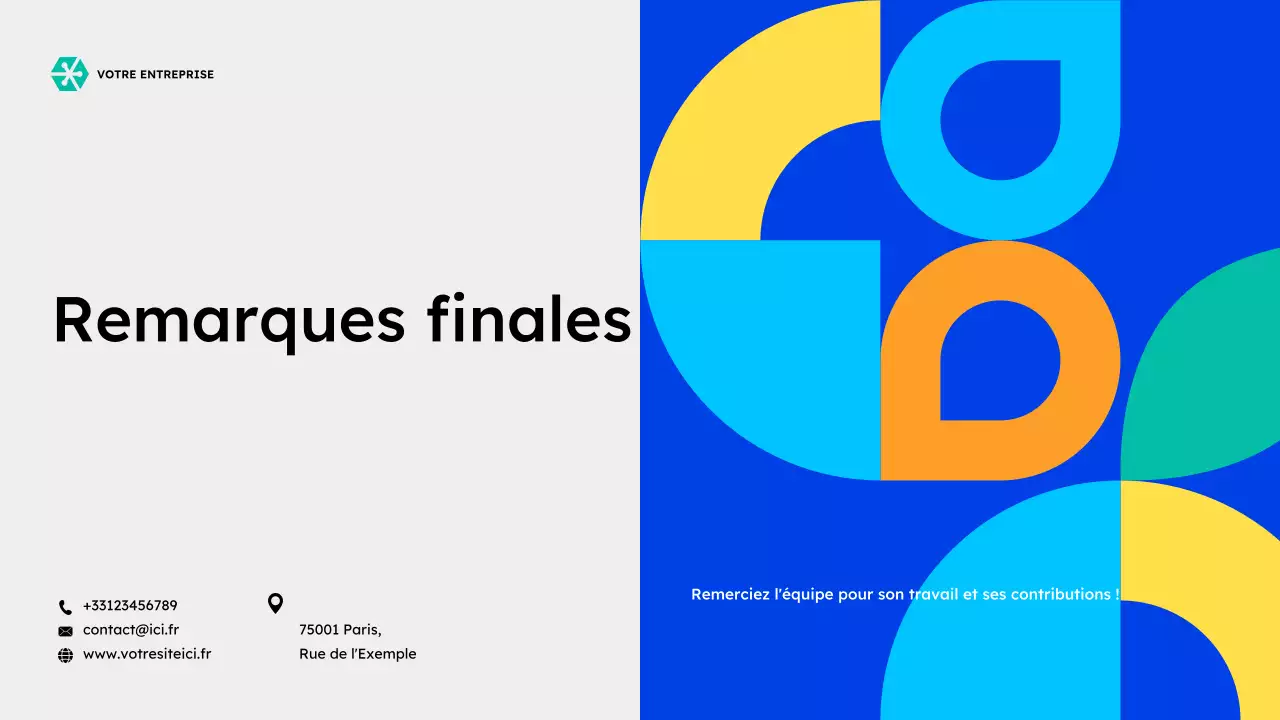 annonce de présentation de la mairie moderne