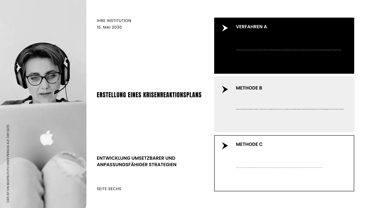 Präsentation des Business-Webinars