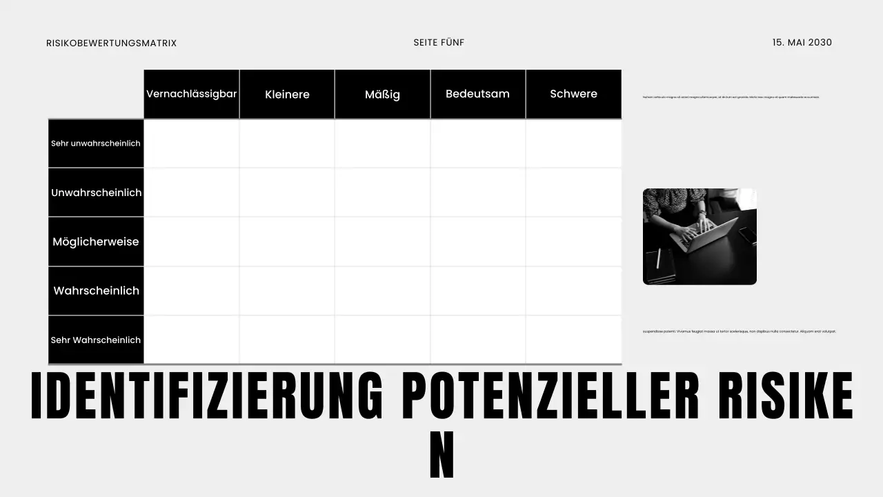 Präsentation des Business-Webinars