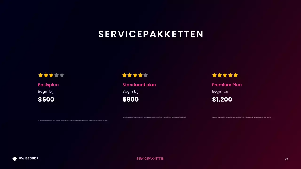 Minimalistisch Modern Donker Gradiënt Consulting Agency Presentatie