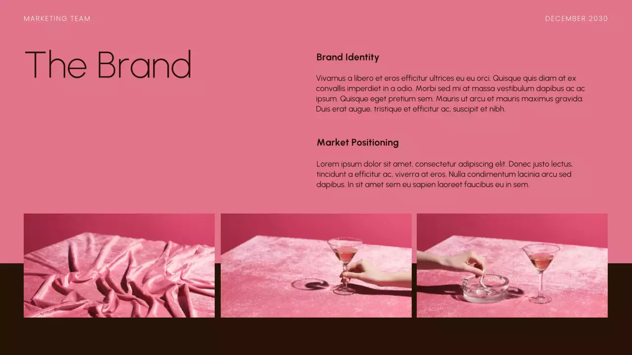 Brown Modern Marketing Presentation