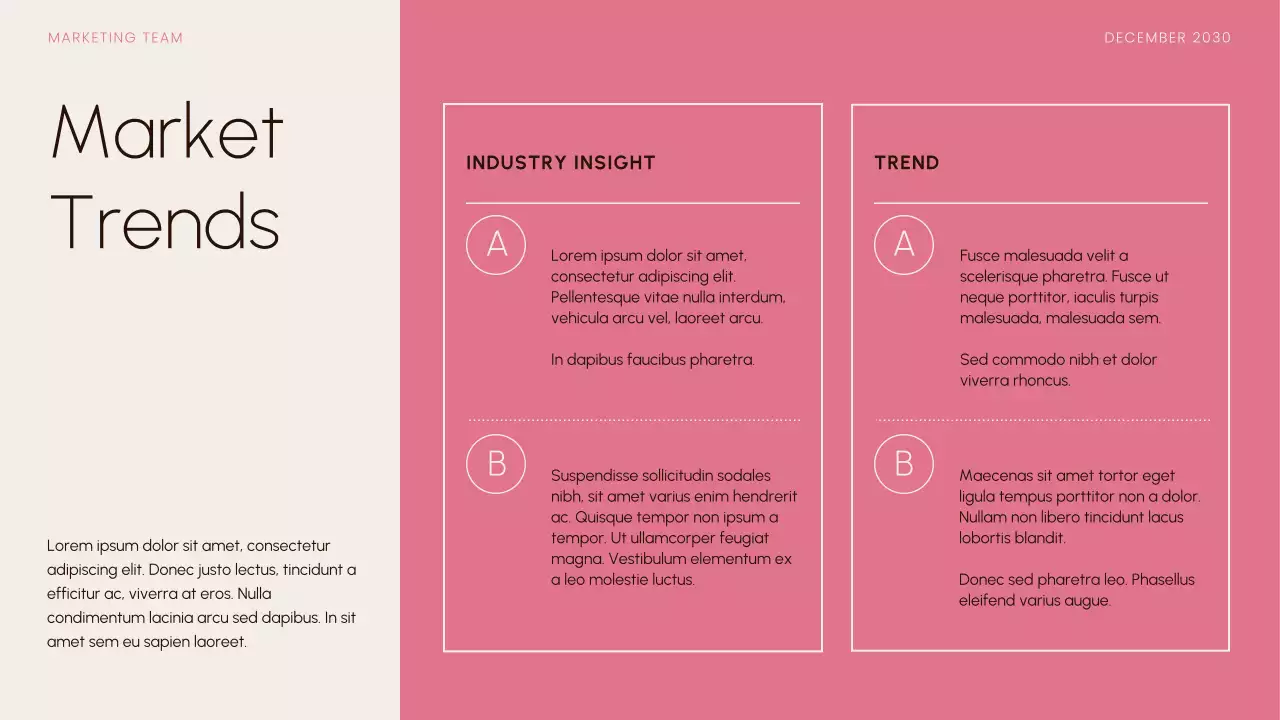 Brown Modern Marketing Presentation