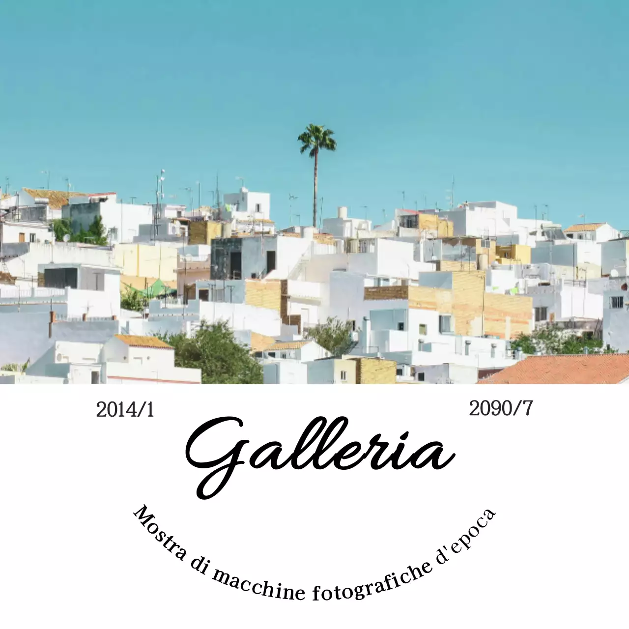 Guida alla mostra Sky Blue Vintage