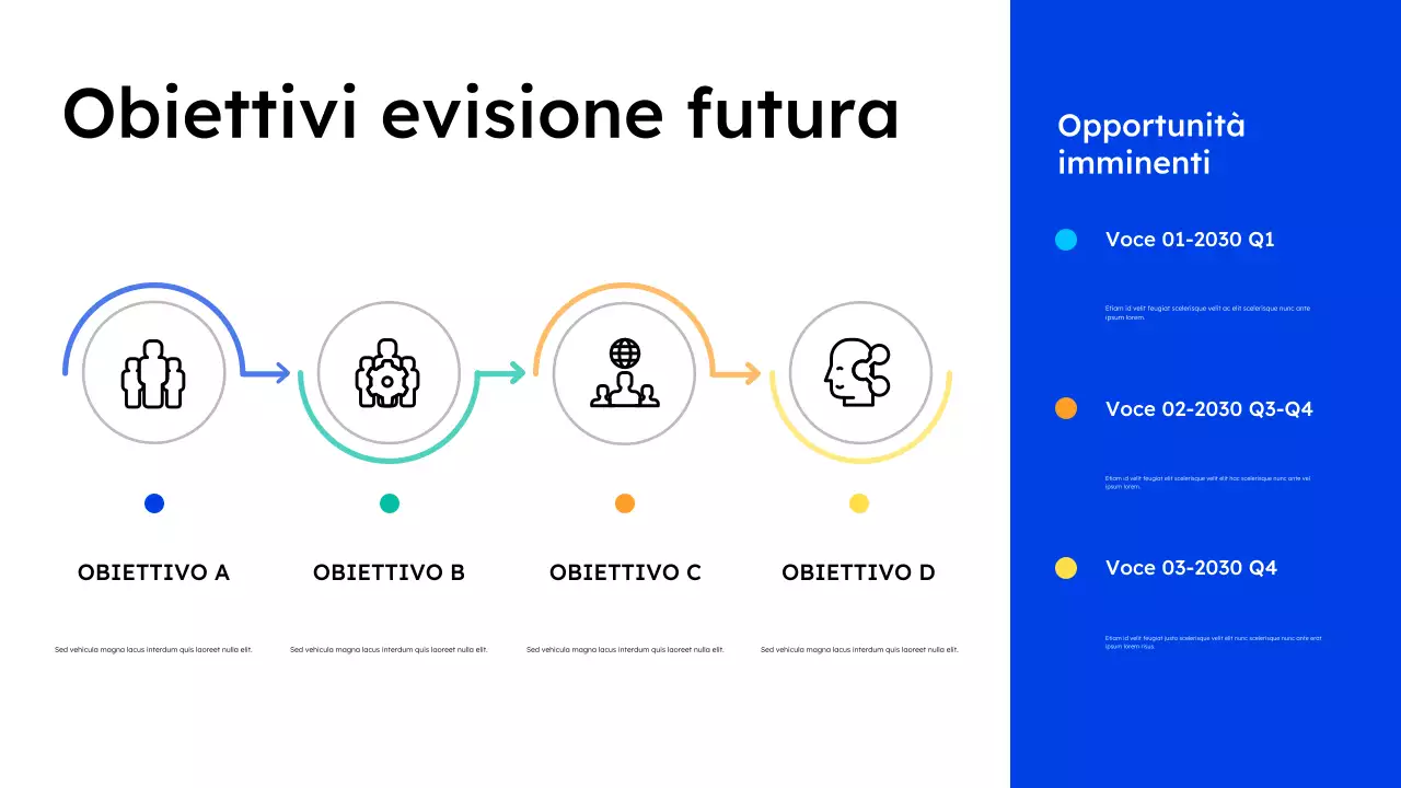 annuncio di presentazione del municipio moderno