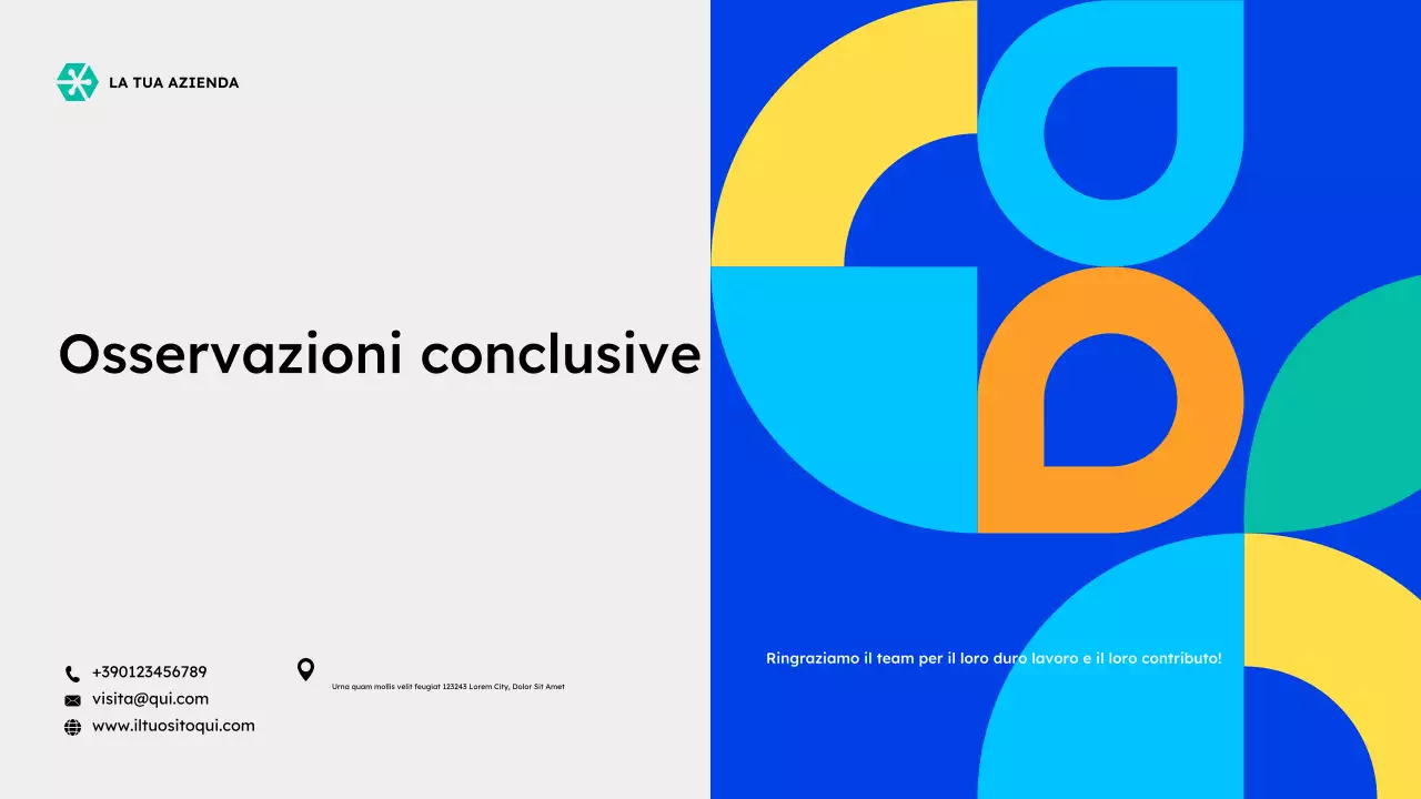 annuncio di presentazione del municipio moderno