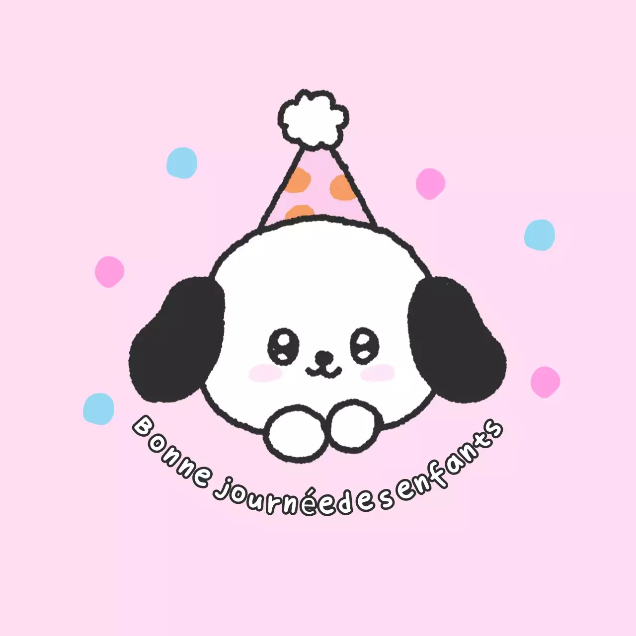 Bébé rose célèbre la Journée des enfants