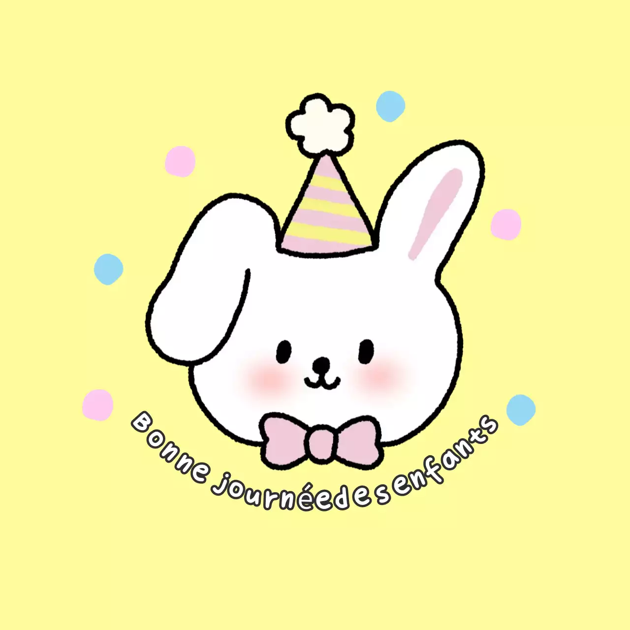 Bébé rose célèbre la Journée des enfants