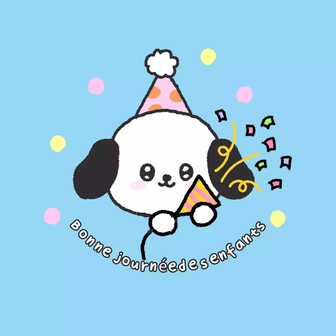 Bébé rose célèbre la Journée des enfants