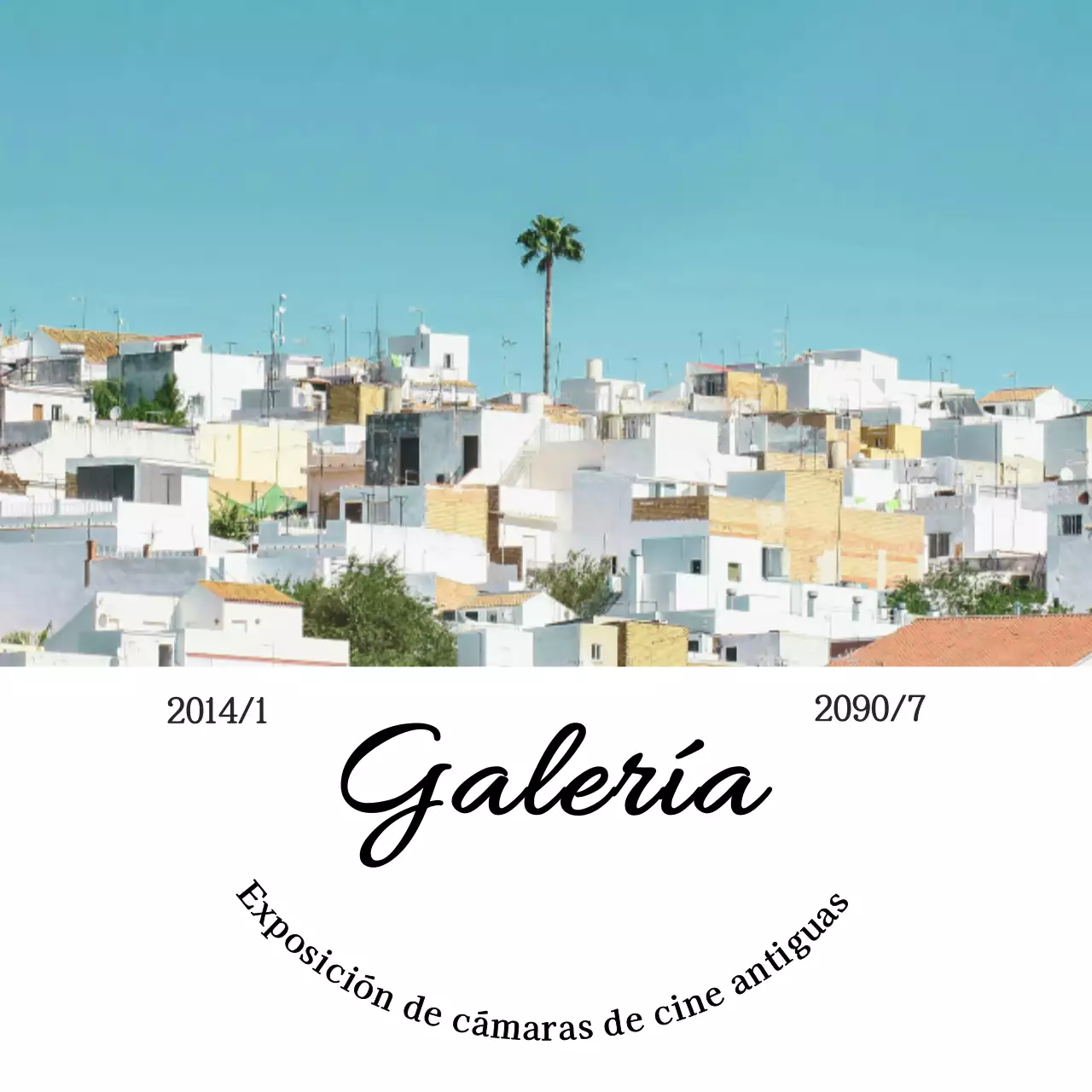 Guía de la exposición Sky Blue Vintage