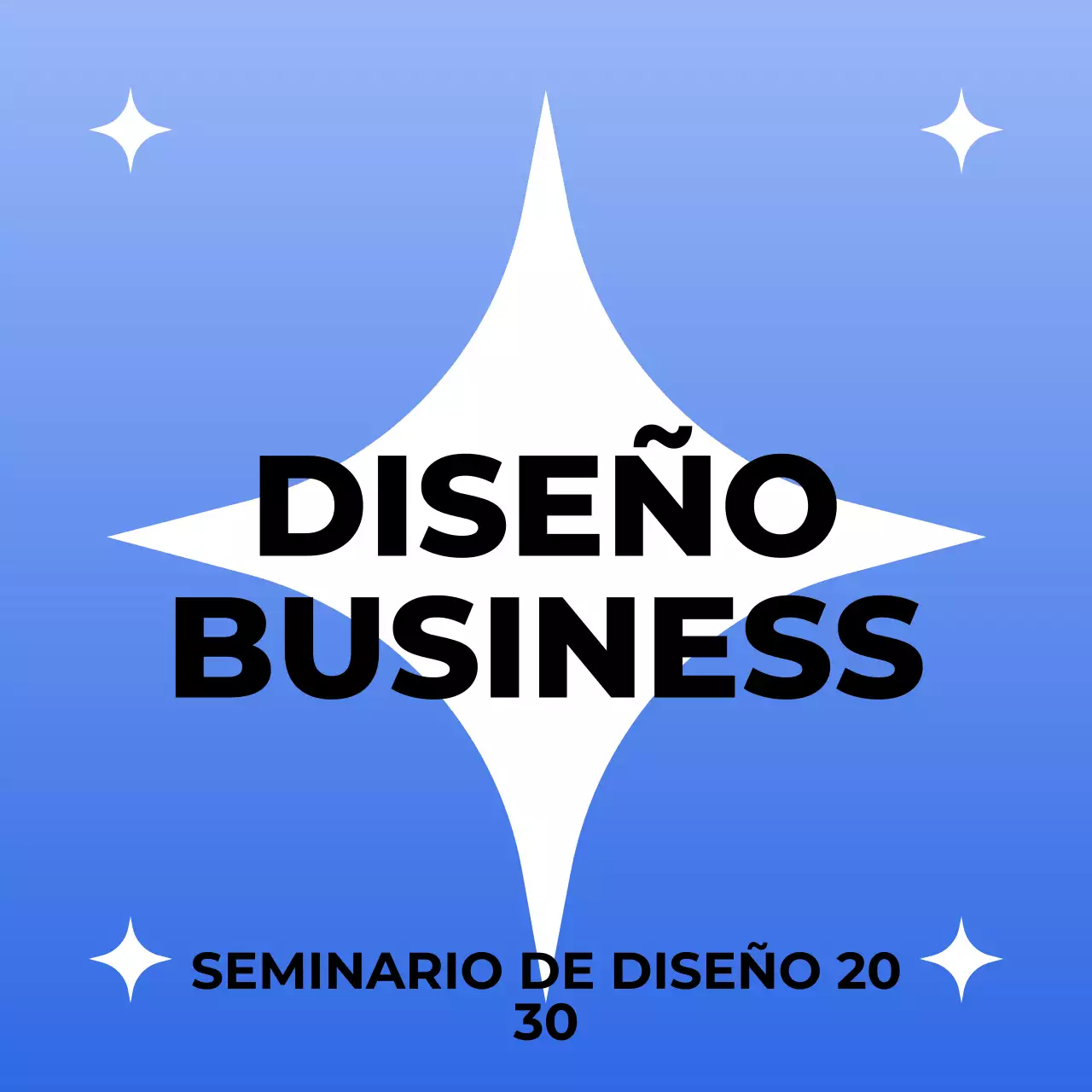 Seminario de Diseño Moderno Azul