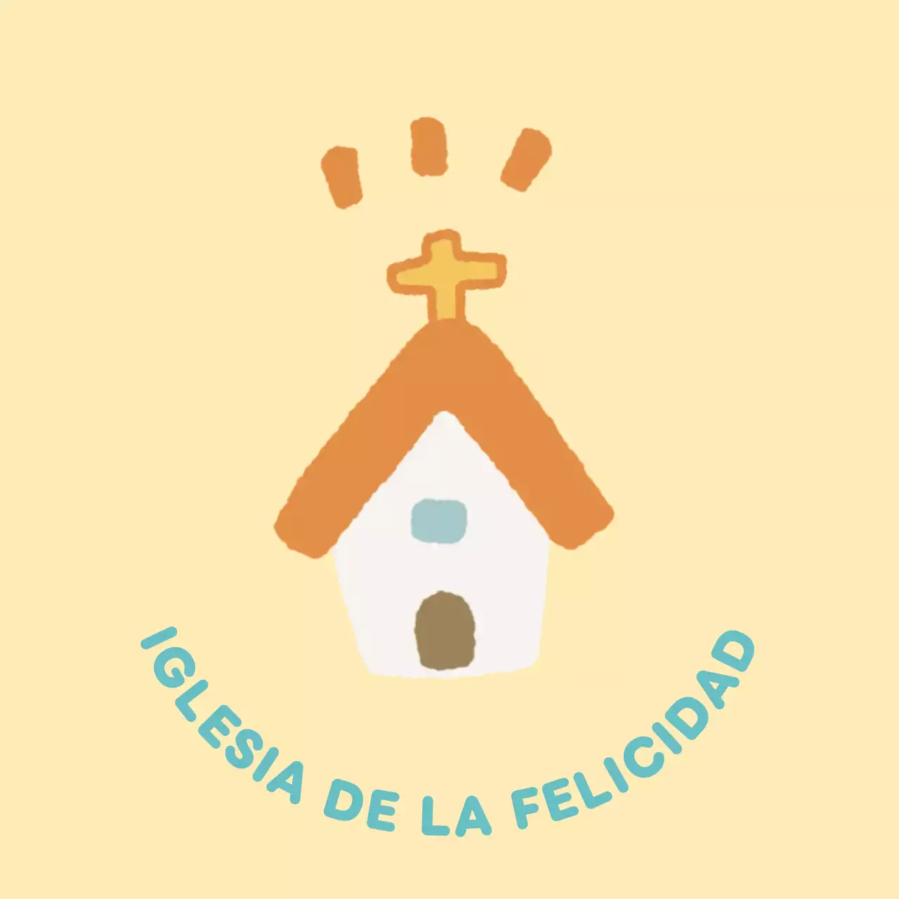 Guía religiosa sencilla de marfil