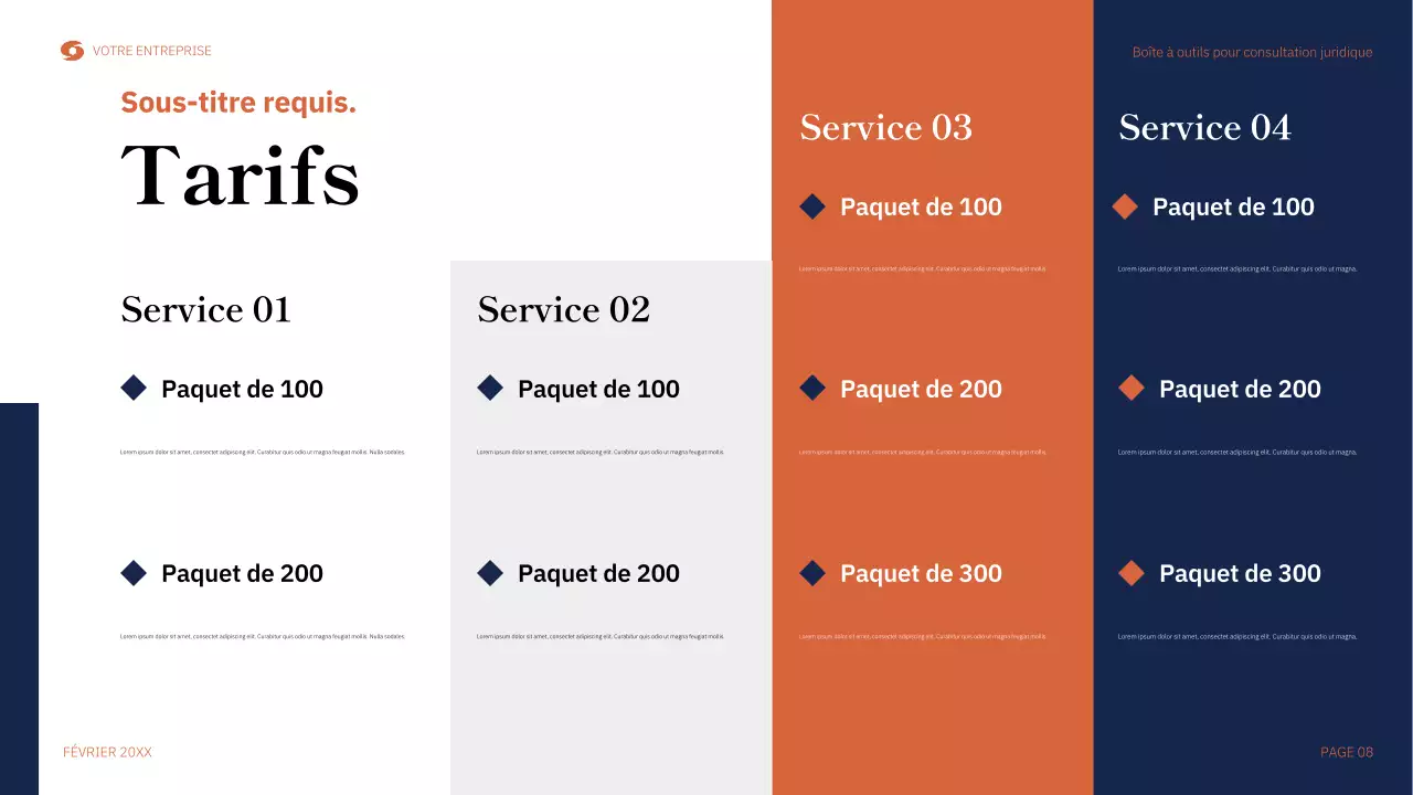 guide juridique moderne orange