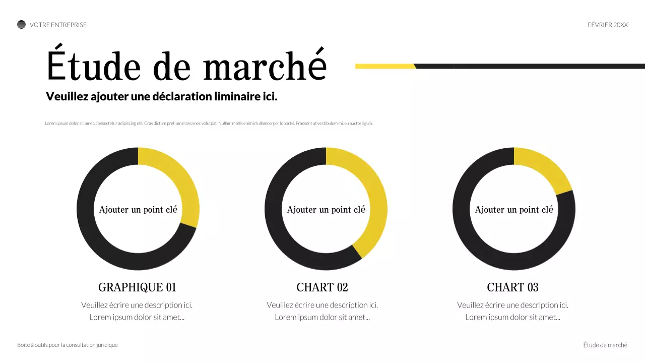 présentation juridique classique noire