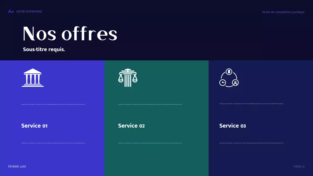 guide juridique moderne bleu