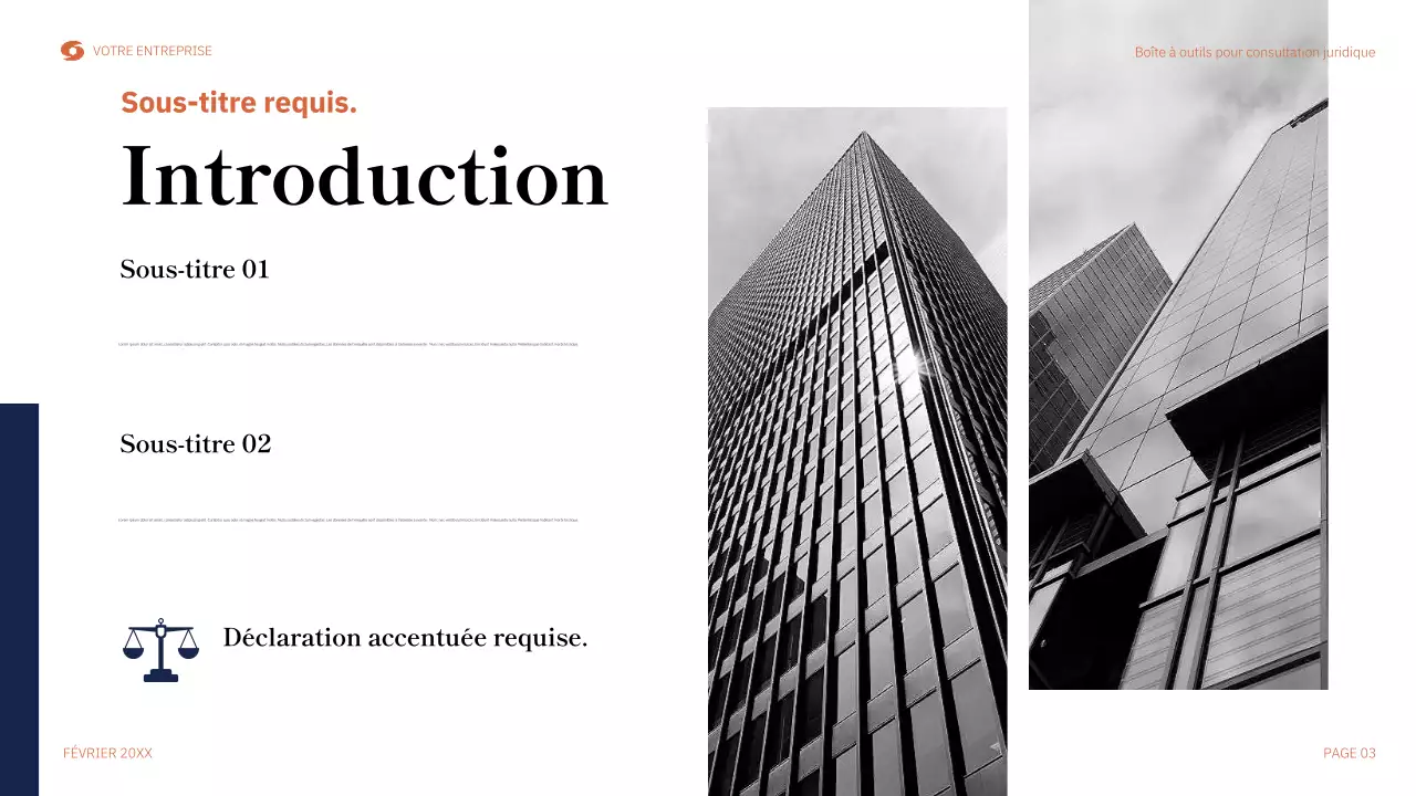 guide juridique moderne orange