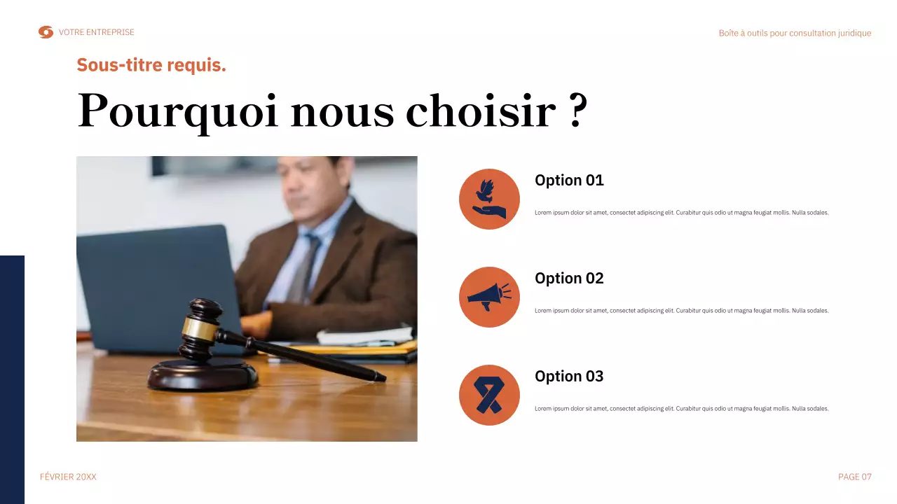 guide juridique moderne orange