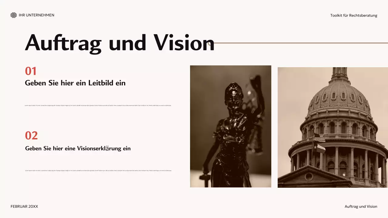 roter moderner Beratungsleitfaden