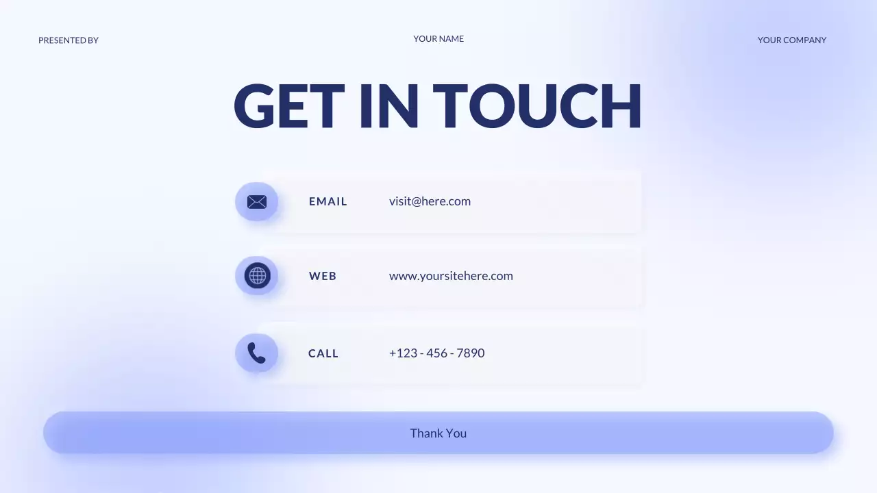 퍼플 디지털 마케팅 에이전시 프레젠테이션