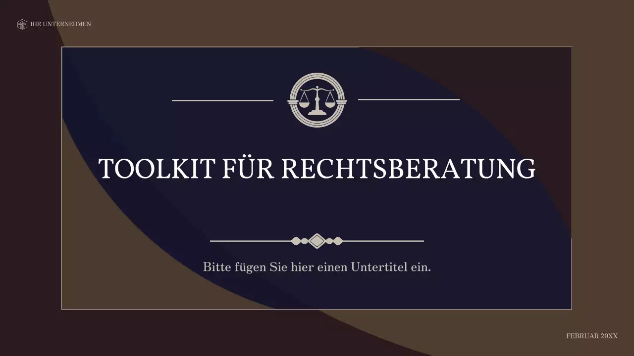 professionelles Rechtsdokument der Marine