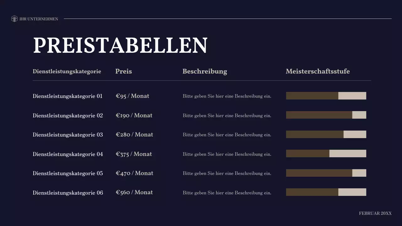 professionelles Rechtsdokument der Marine
